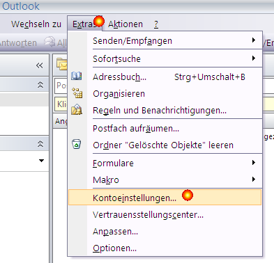 Kontoeinstellungen Kontoeinstellungen